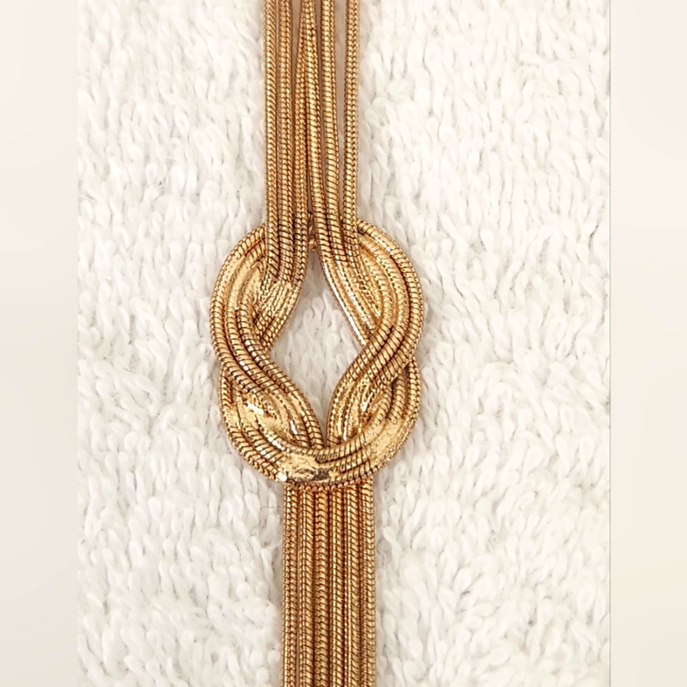 Charming Charlie Gold Long Necklace